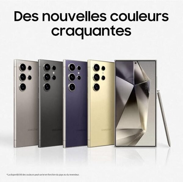 SAMSUNG GALAXY S24 Ultra, Smartphone Android 5G, 512 Go, Chargeur secteur rapide 25W inclus [Exclusivité Amazon], Smartphone déverrouillé, Ambre, Version FR – Image 4